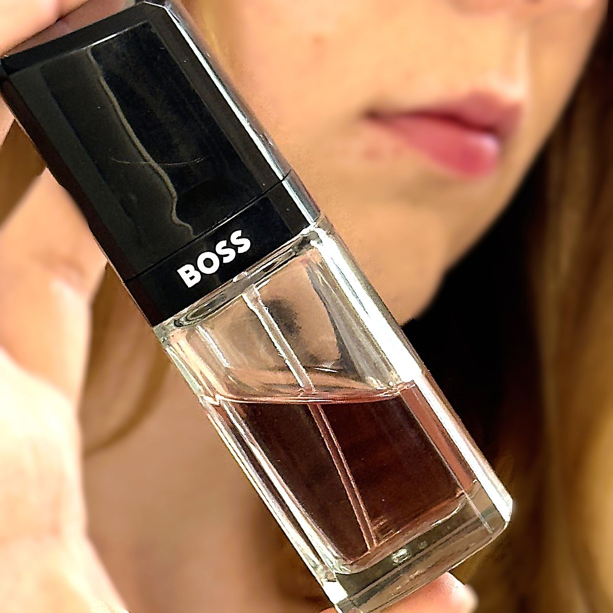 BOSS Parfum in Nahaufnahme